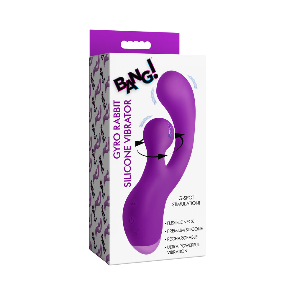 BANG! Gyro Rabbit Silicone Vibrator